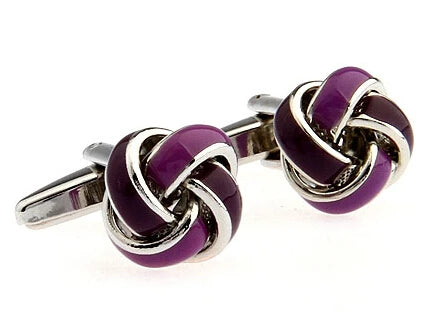 Black Cufflinks for men fashion knot design top quality copper hotsale cufflinks whoelsale&retail
