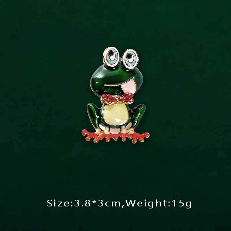 Creative Enamel Female Suit Bird Dragonfly Animal Pin Brooch Fashion Woman Girl Bag School Bag Brooches Accessories