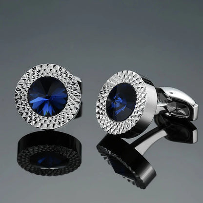 High end brand fashion men's mage shirt Cufflinks high quality crystal zircon Cufflinks wholesale / retail