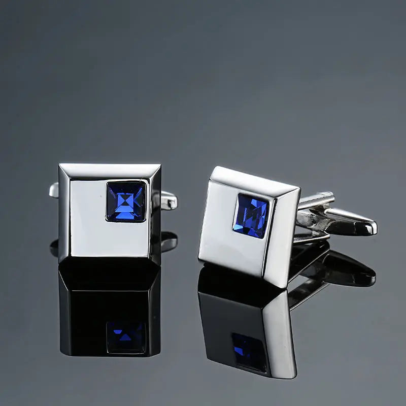 High end brand fashion men's mage shirt Cufflinks high quality crystal zircon Cufflinks wholesale / retail