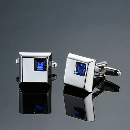 High end brand fashion men's mage shirt Cufflinks high quality crystal zircon Cufflinks wholesale / retail