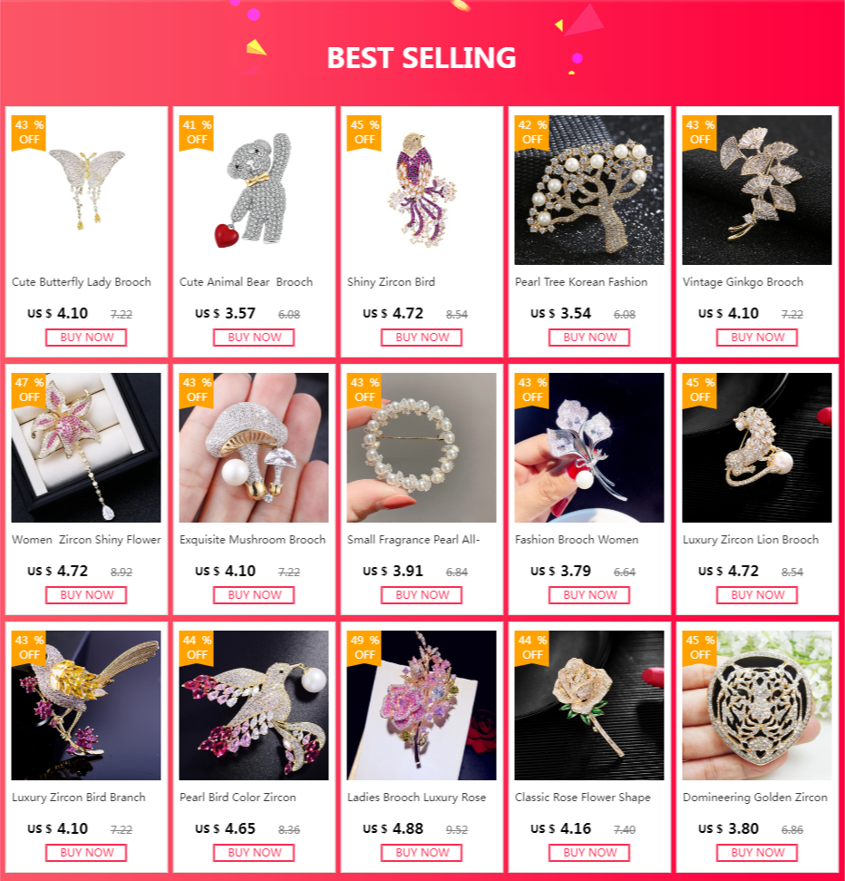 Luxury Rhinestone Cocktail Glass Brooch Creative Snowflake Brooch Jewelry Cubic Zirco Brooch Lady Bouquet Christmas Brooch