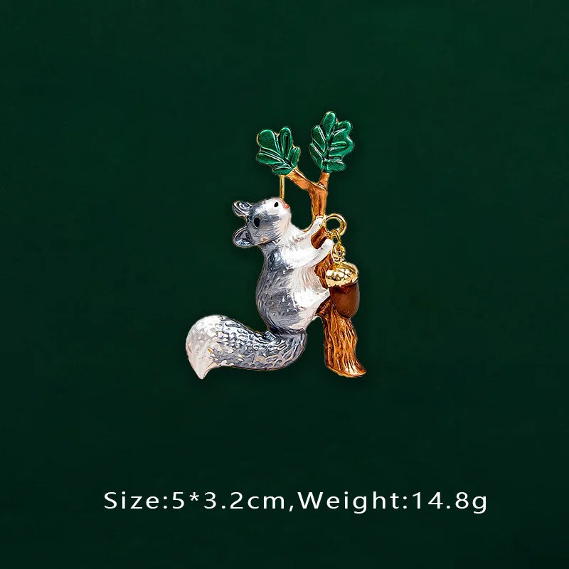 Creative Enamel Female Suit Bird Dragonfly Animal Pin Brooch Fashion Woman Girl Bag School Bag Brooches Accessories