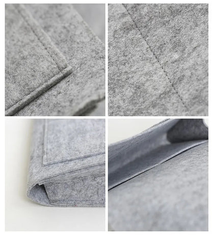 Storage Hang Bag Felt Dormitory Bed Sofa Bedroom Carpet Store Content For CD Magazines, Stationery Pad Mobile Phones Sundries
