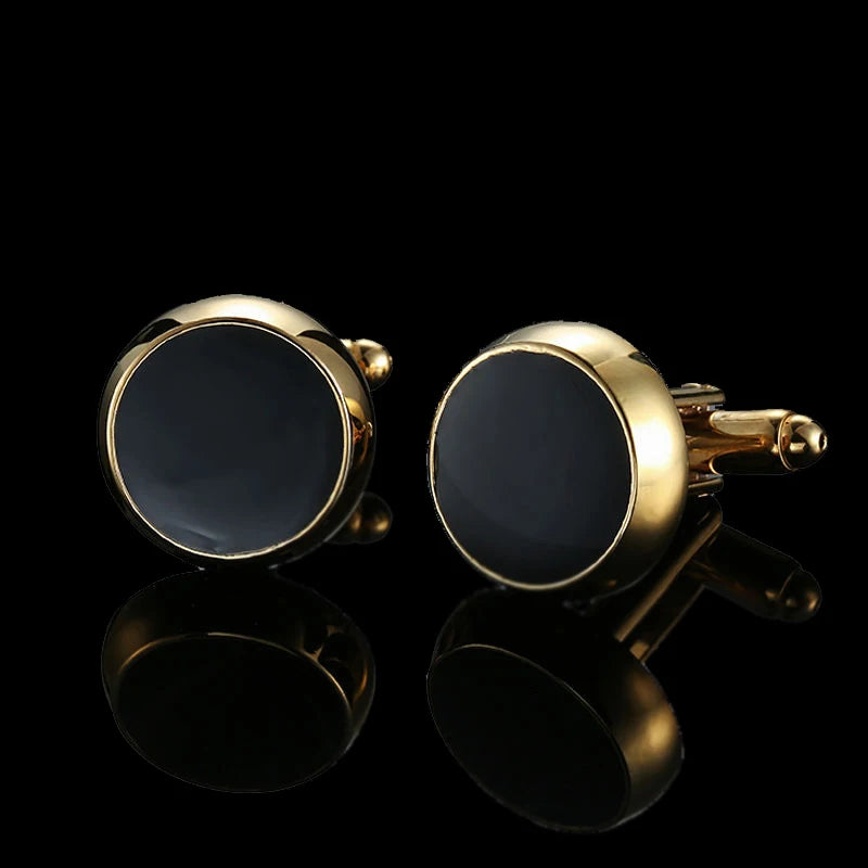 Quality Gold Color Cufflinks Retro Pattern Poker Bird Knot Fish Bullet French Shirt Cuffs Suit Accessories Wedding Jewelry