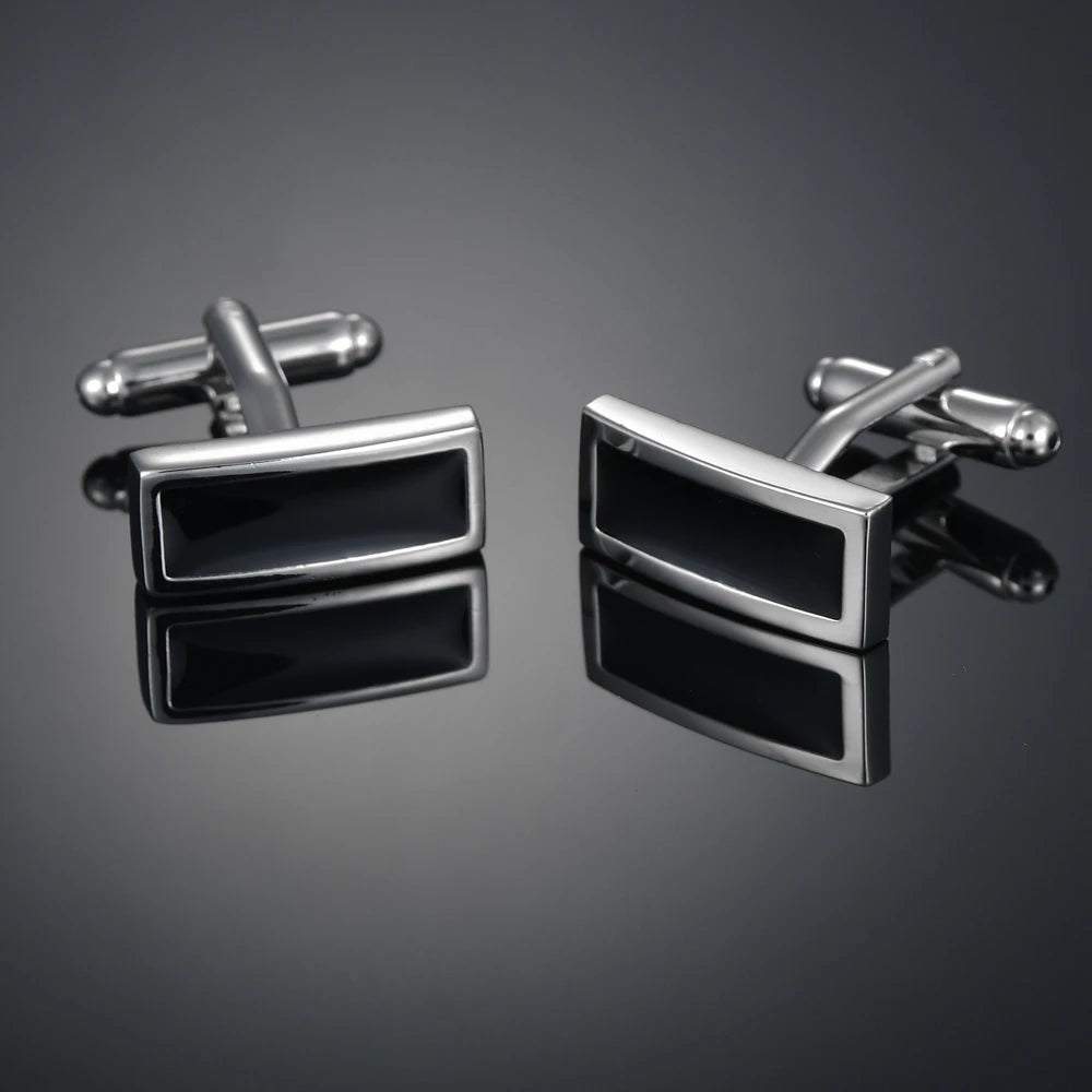 New Luxury Shirts Cuff Links for Mens Christmas Santa Claus Wedding Cufflinks Movie Magic/Gold Leaf/Crown Suit Button Jewelry