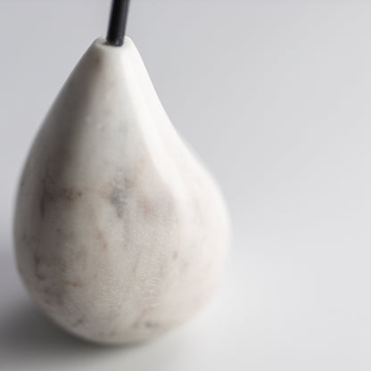 White Marble Pear
