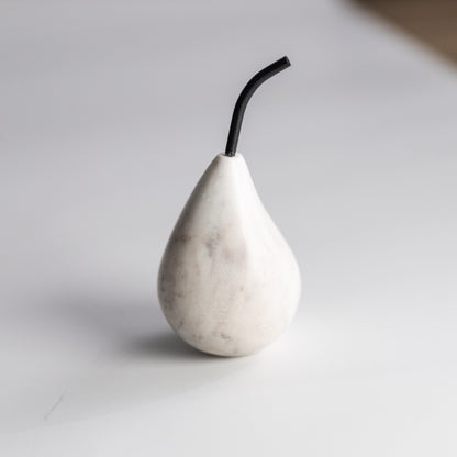 White Marble Pear