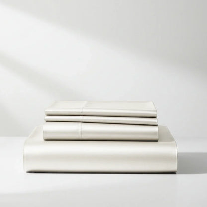 Satin Sheet Set - Ivory Cream