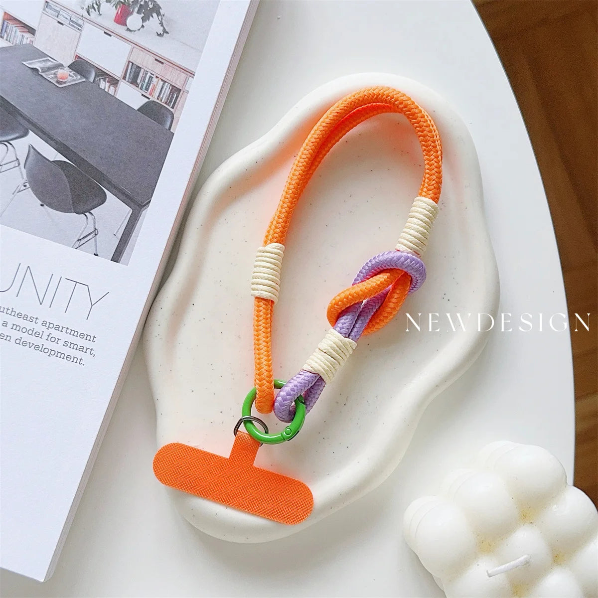 Phone Lanyard Wrist Strap + Case Connector - Universal Anti-Slip Anti-Fall Phone Case Accessory, Portable Pendant