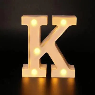 Ins Hot Sale 26 English Letter Led Light Design Lamp For Wedding Birthday Colorful Light Proposal Confession Surprise Night