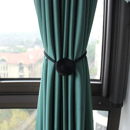 1pc Magnetic Curtain Tieback Clip Room Accessories Curtains Holder Buckles Rope Strap Home Decor