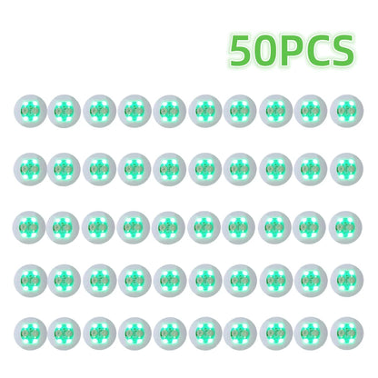 1/10/50pcs Luminous Coaster LED Bar Drinks Cup Pad Wine Liquor Bottles Coaster Atmosphere Light Cup Sticker Light-emitting Prop