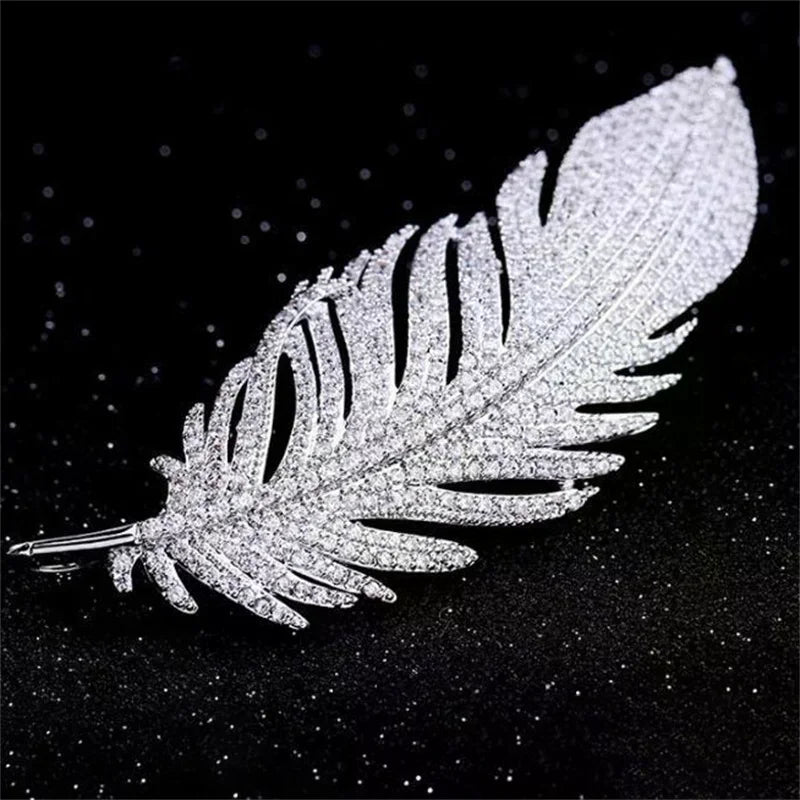 Luxury Exquisite Full Rhinestone Brooches For Women Girls Elegant Temperament Brooch Fine Jewelry Accessories Gifts