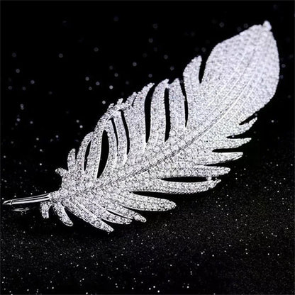 Luxury Exquisite Full Rhinestone Brooches For Women Girls Elegant Temperament Brooch Fine Jewelry Accessories Gifts