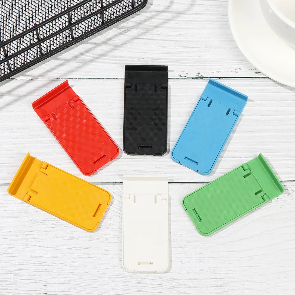 5pcs Adjustable Cellphone Stand Convenience Folding Bracket Cellphone Tablet Mount Stand Phone Holder