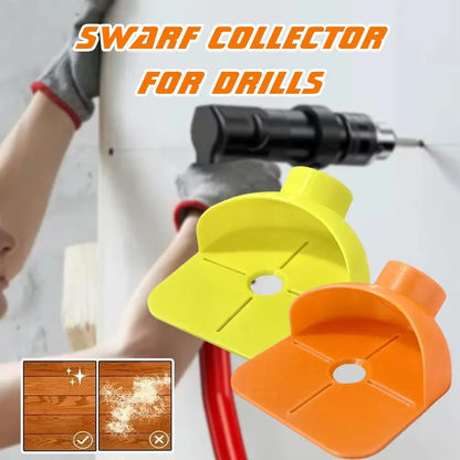 Drill Dust Collector Reusable Drill Dust Box Red Dust Bowl Device Dustproof Collection Multifunction Electric Drill Dust Collect