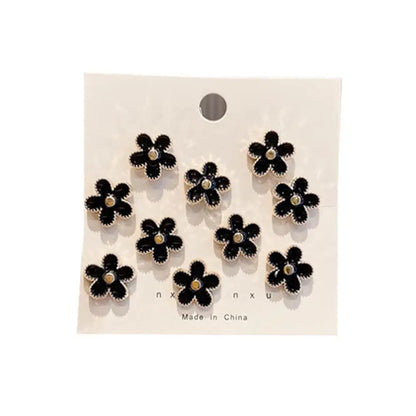 10pcs Trendy Collar Needle Buckle Fixed Pin Brooch Jewelry For Women Brooch Fashion No Punching Magnetic Buckles For Shirts