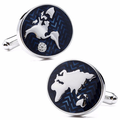 New Factory Price Retail Men's Cufflinks Copper Material Tools Design Fashion Cuff Links