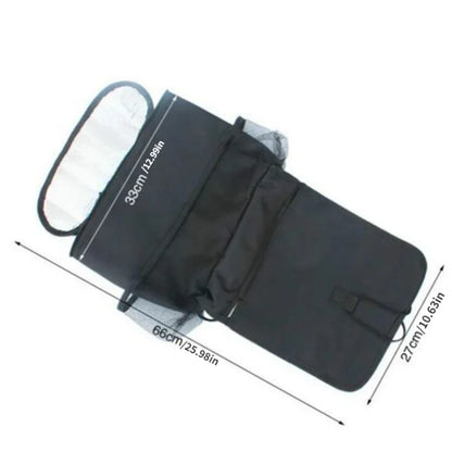 1pcs Car backrest storage bag, car rear seat insulation ice pack hanging bag, Oxford cloth multifunctional storage bag