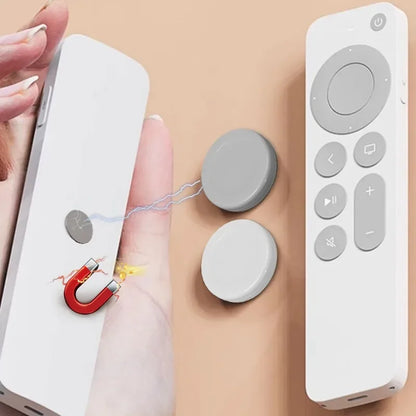 2sets - Strong Magnetic Hooks Anti-Lost Magnet Holder Remote Control Storage Hooks Wall Mount Fridge Stickers Hook for Home Organizer