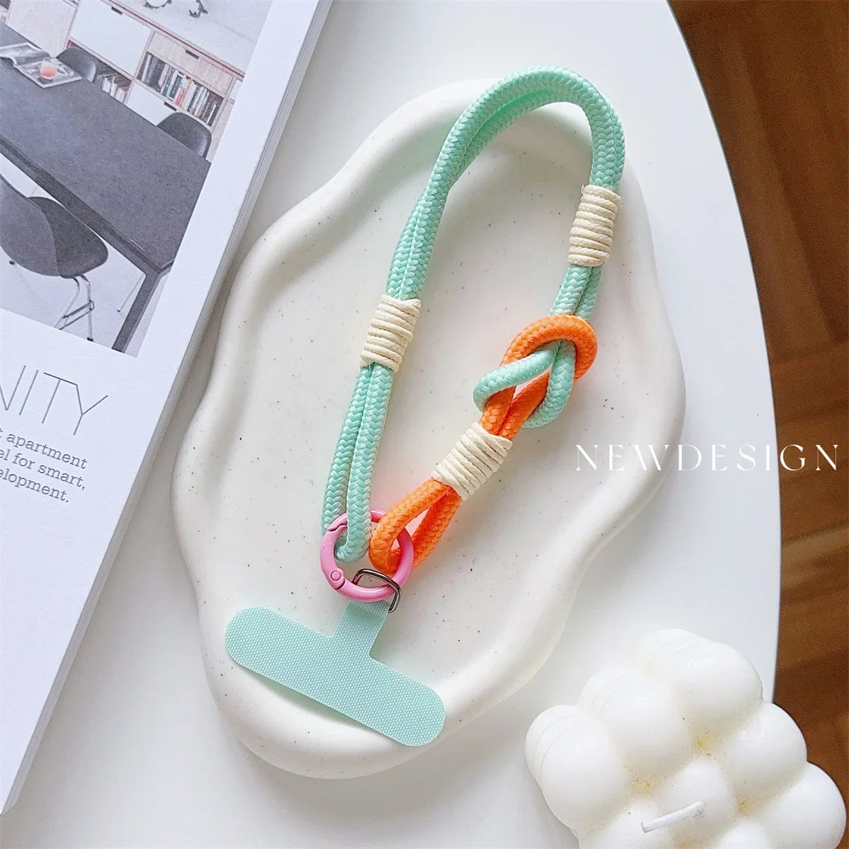 Phone Lanyard Wrist Strap + Case Connector - Universal Anti-Slip Anti-Fall Phone Case Accessory, Portable Pendant