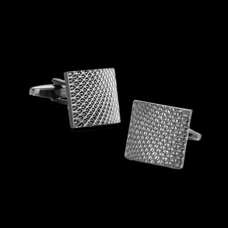 New Arrive Shirt Cufflinks Men steel Laser Engraving Cuff Links For Wedding Party Fashion Simple Men Sleeve Shirt Cufflinks