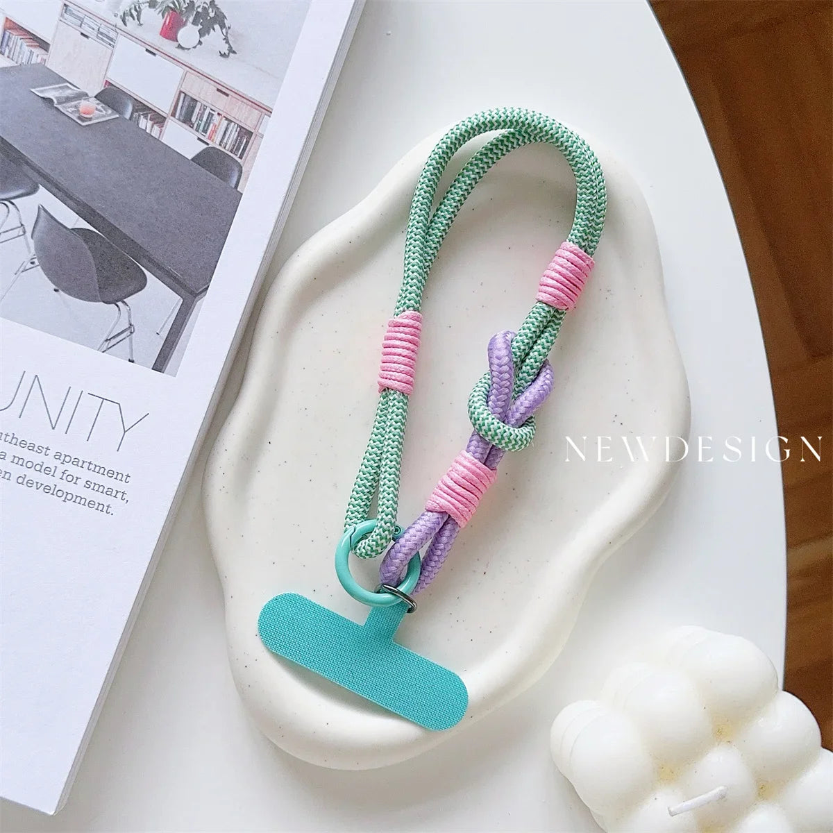 Phone Lanyard Wrist Strap + Case Connector - Universal Anti-Slip Anti-Fall Phone Case Accessory, Portable Pendant