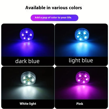 2Pcs Motion Sensor LED Indoor Ambient Lights - Touch Activated Battery-Free for Reading & Storage Box Lighting
