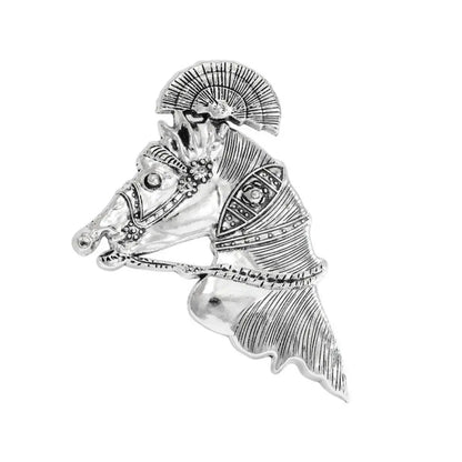SKEDS Zodiac Horse Year Series Brooch High-End Luxury Chinese Style 2026 Birth Year Accessory Exquisite Animal Pin Gift