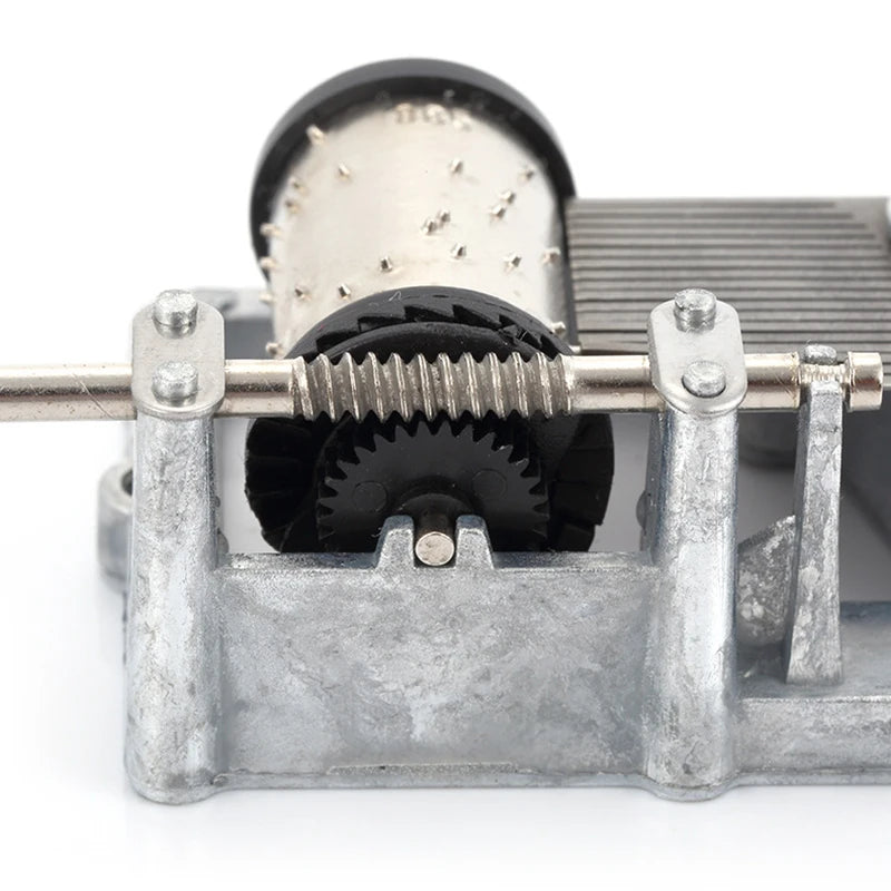 Hand-Cranked Music Box Movement Metal Rocker Mini Diy Gift Music Mechanical Decorative Collectibles For Girl Boy friend