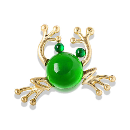 Baroque Luxury Frog Collection: Brooches and Pins for Men and Women, Jewelry, Fashion Accessories, and Party Gifts