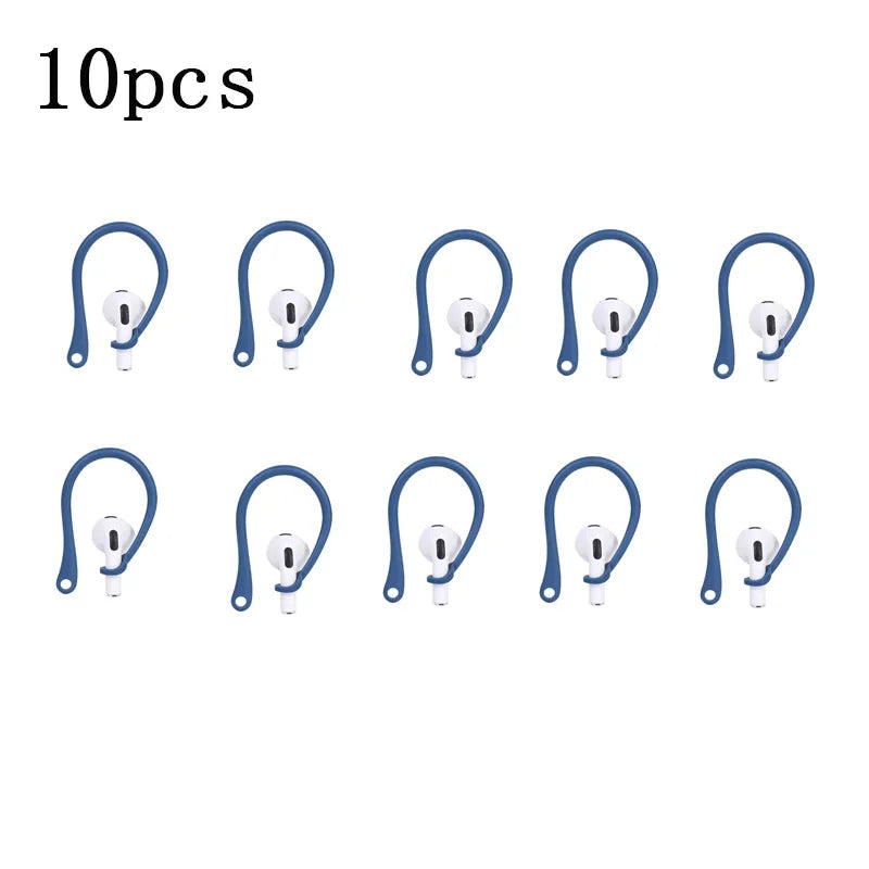 1/3/5/6Pairs Silicone Ear Hooks for Apple AirPods Pro Accessories Anti-fall Bluetooth Earphone Holder for AirPods 3 Earhooks