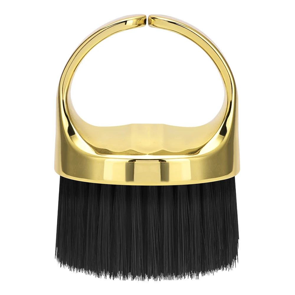 Ring Neck Duster Barber Remove Loose Hair Brush Hair Cutting Brush Soft Hair Cleaning Brush Hairdressing Tools