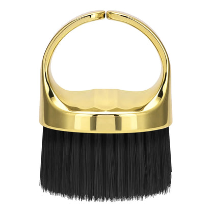 Ring Neck Duster Barber Remove Loose Hair Brush Hair Cutting Brush Soft Hair Cleaning Brush Hairdressing Tools