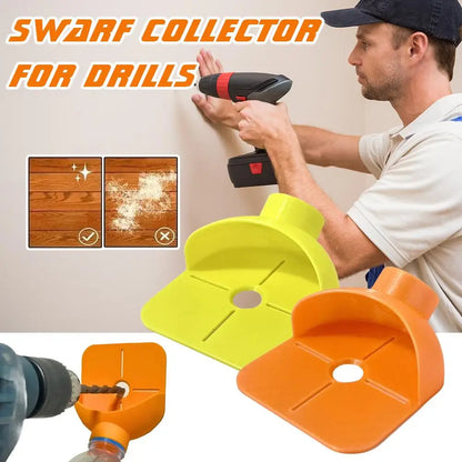 Drill Dust Collector Reusable Drill Dust Box Red Dust Bowl Device Dustproof Collection Multifunction Electric Drill Dust Collect