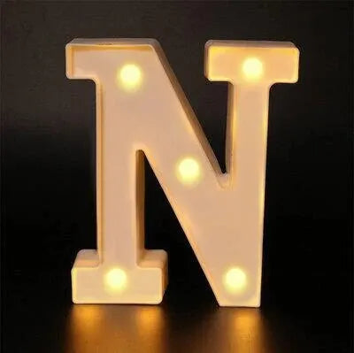Ins Hot Sale 26 English Letter Led Light Design Lamp For Wedding Birthday Colorful Light Proposal Confession Surprise Night