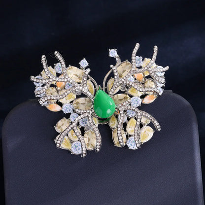 Different Styles Fashion Butterfly Brooch Animal Badge Pin Jewerly for Party Wedding