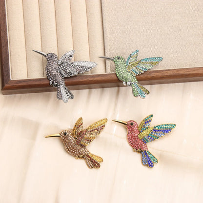 Baroque Luxury Swallow-Motif Brooches for Men and Women, Jewelry and Accessories, Wedding, Holiday, and Party Gifts