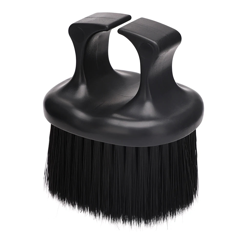 Ring Neck Duster Barber Remove Loose Hair Brush Hair Cutting Brush Soft Hair Cleaning Brush Hairdressing Tools
