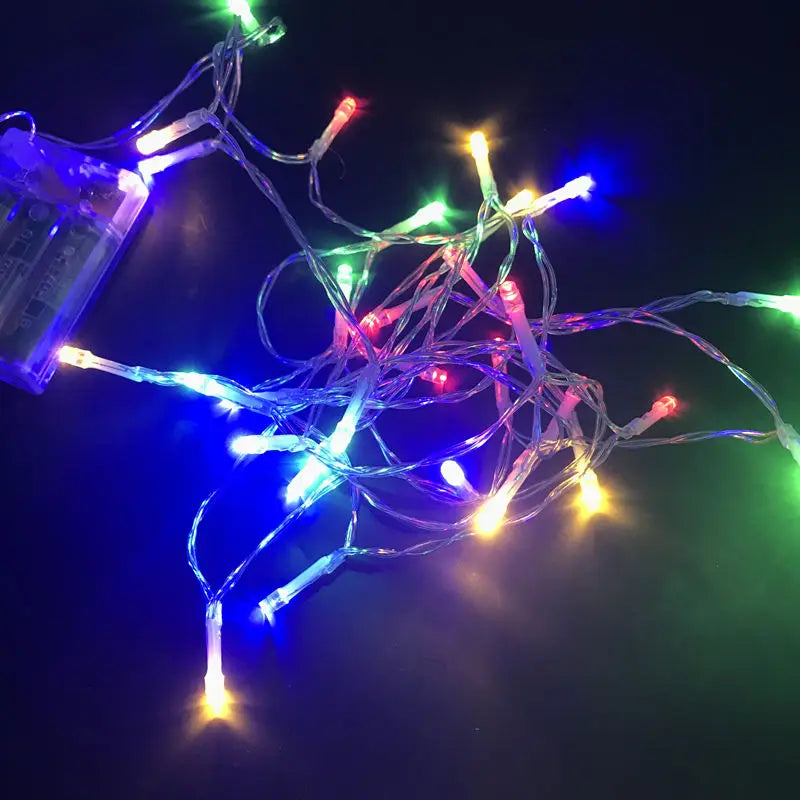 3M 6M 10M LED String Lights 3*AA Battery Operated Waterproof Fairy LED Christmas Lights For Holiday Party Wedding Decoration