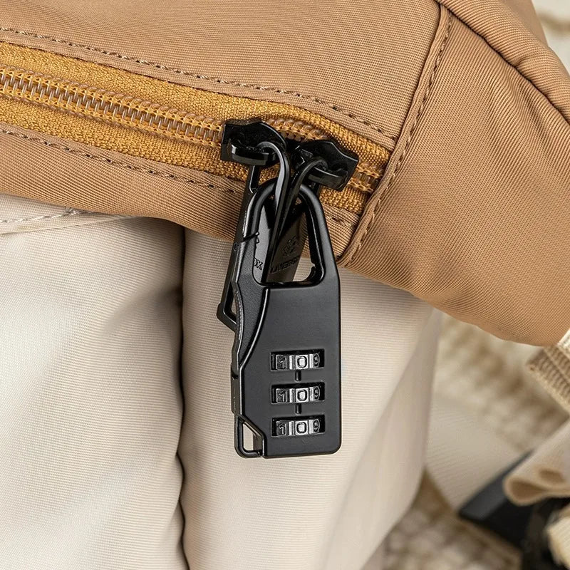 Alloy Combination Code Number Lock Padlock Luggage Lock for Zipper Bag Backpack Handbag Drawer Cabinet Luggage Lock Tools