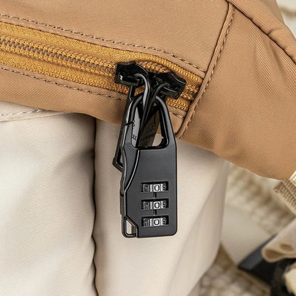 Alloy Combination Code Number Lock Padlock Luggage Lock for Zipper Bag Backpack Handbag Drawer Cabinet Luggage Lock Tools
