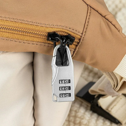 Alloy Combination Code Number Lock Padlock Luggage Lock for Zipper Bag Backpack Handbag Drawer Cabinet Luggage Lock Tools
