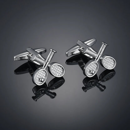 Copper material, plating, entertainment, hobbies, cufflinks, musical notes, chromatics, piano, guitar, French shirt, acce