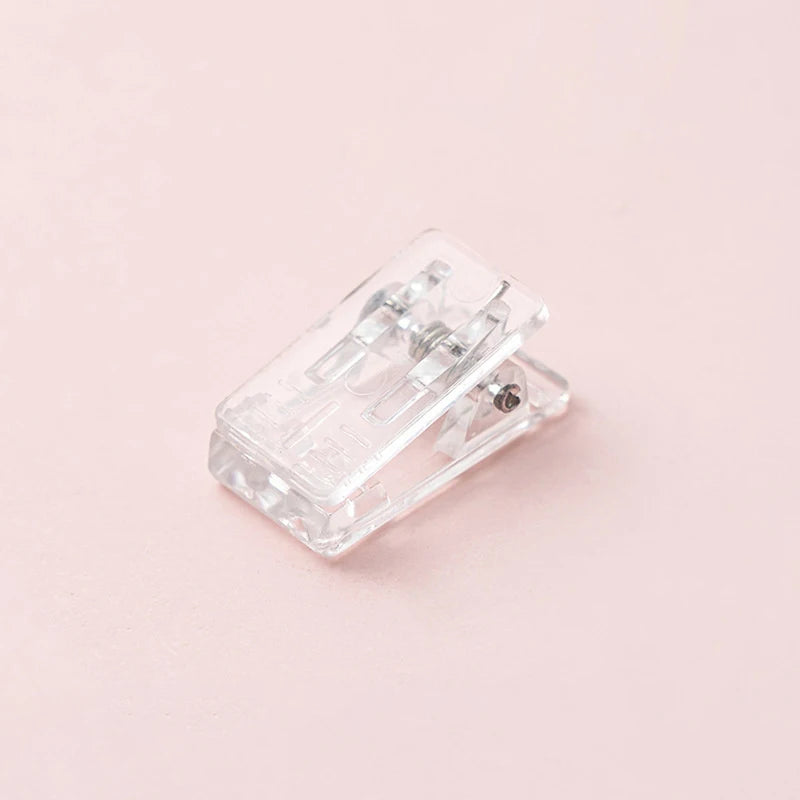 10Pcs Self-Adhesive Clips Plastic Clear Wall Clips Sticky Hanging Photo Clips Poster Clips For Office Home Poster Photo