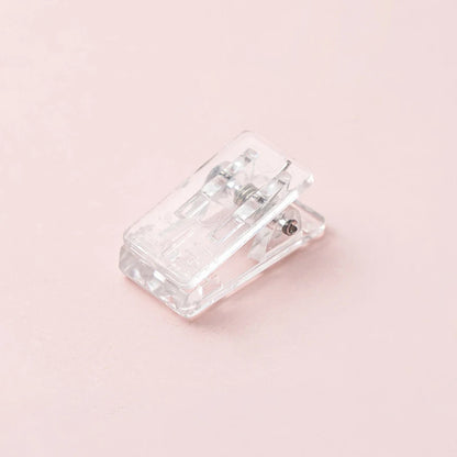 10Pcs Self-Adhesive Clips Plastic Clear Wall Clips Sticky Hanging Photo Clips Poster Clips For Office Home Poster Photo