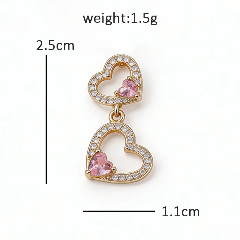 Wuli&baby Lovely Collar Pins For Women Lady's Shirt 4-design Butterfly Water-drop Flower Heart Brooch Pin Fashion Jewelry Gifts