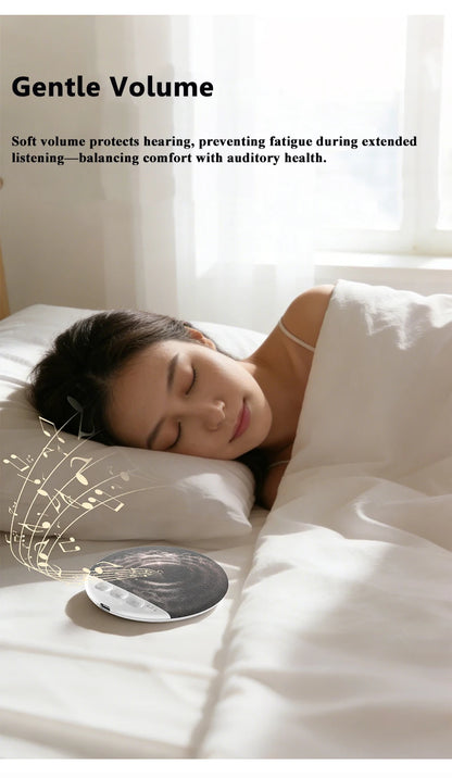 Lenovo Mini Sleeping Bluetooth Speaker Nature Sound White Noise Soundbar Wireless MP3 Music Player Thin Timed Shutdown Audio Pla