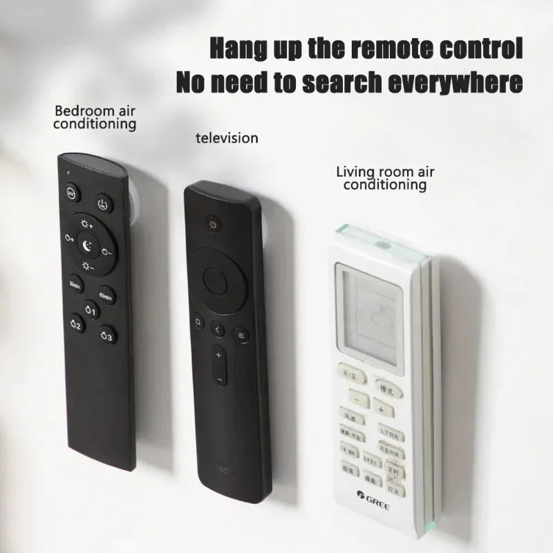 2sets - Strong Magnetic Hooks Anti-Lost Magnet Holder Remote Control Storage Hooks Wall Mount Fridge Stickers Hook for Home Organizer